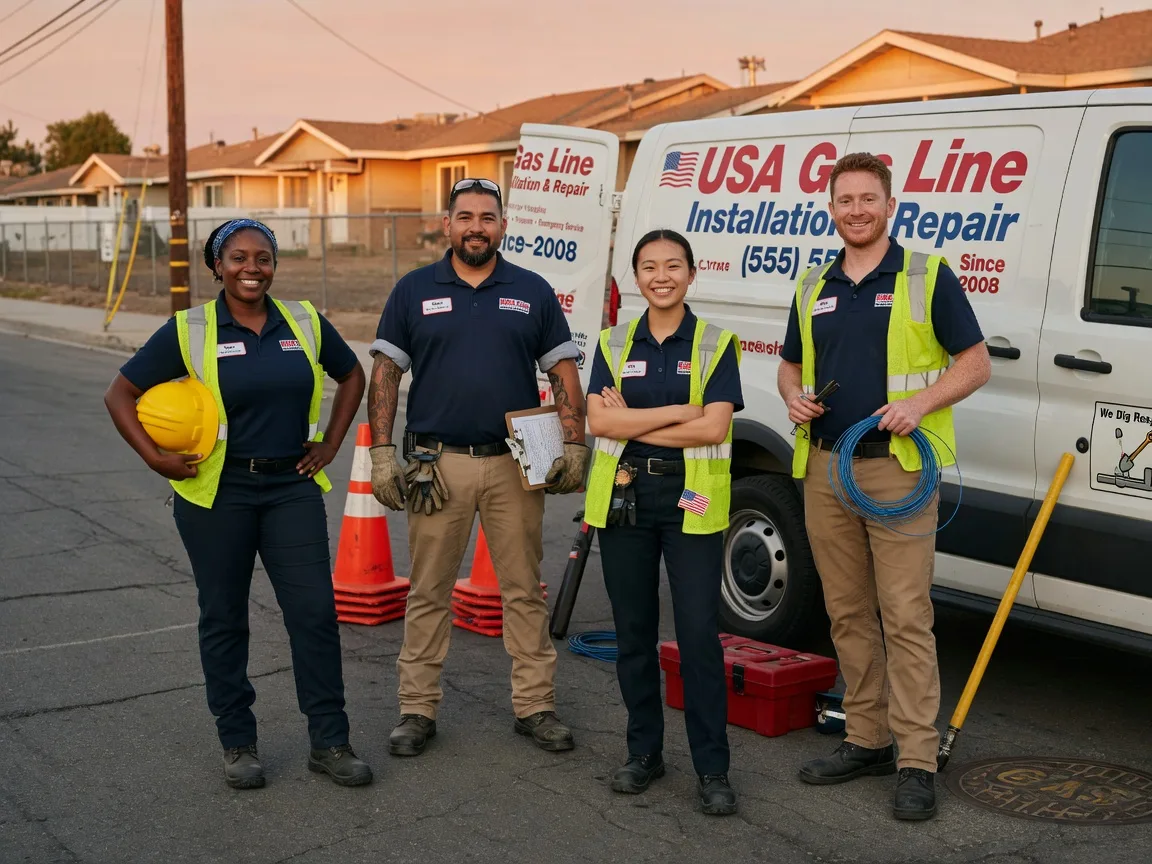Gas Line Installation company in Weinert, TX